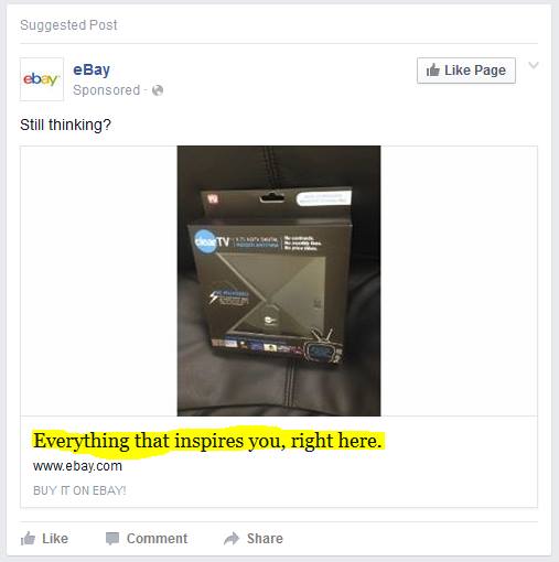 This creepy ad followed me from my internet search for