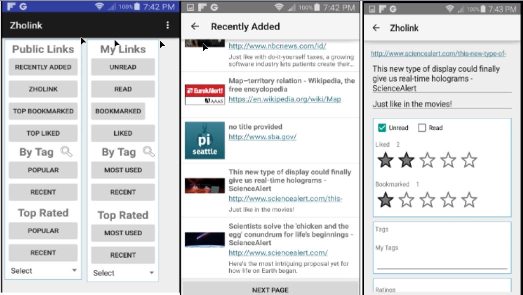 Zholink app on Android. Next up, Zholink for iOS. I don't like the wall of buttons, but I'm not really good at design.
