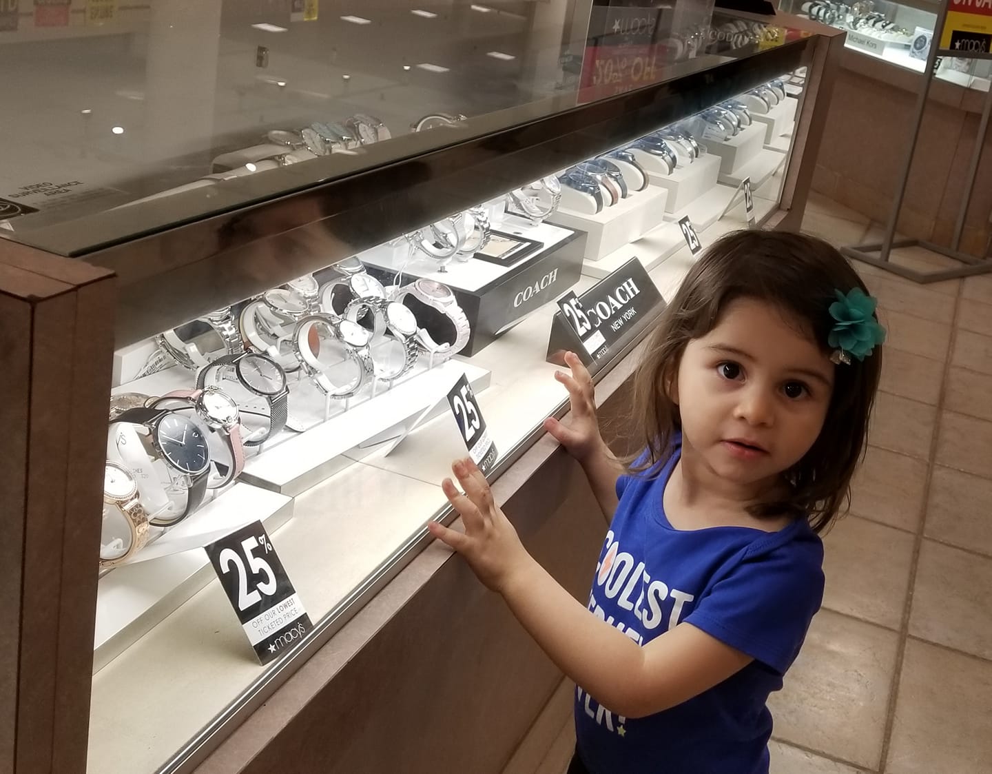Why is she interested in watches? Hmm