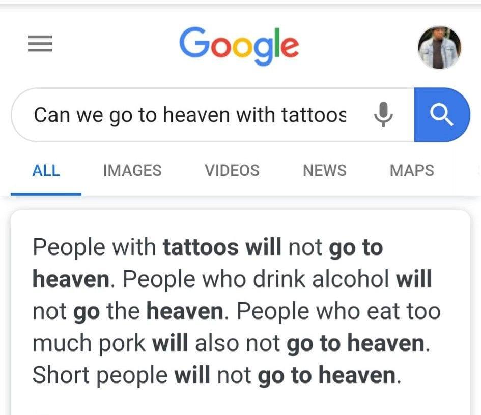 Many of us were doomed before we were born, bastards' children may not enter heaven. So F--- it! 🎉